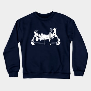 Archery Compound Bow Hunting Crewneck Sweatshirt